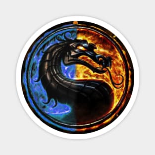 Scorpion vs Sub Zero team Mortal Kombat Pro Kompetition Magnet